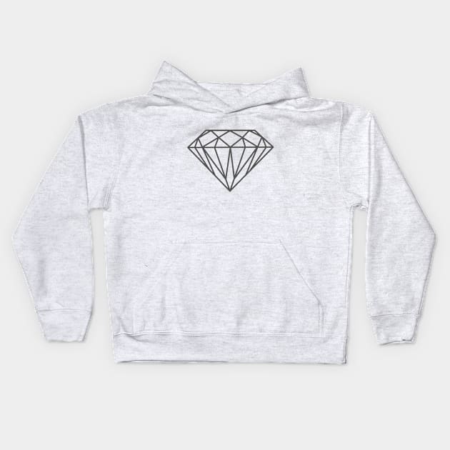 Diamonds Mayhem Kids Hoodie by zbel